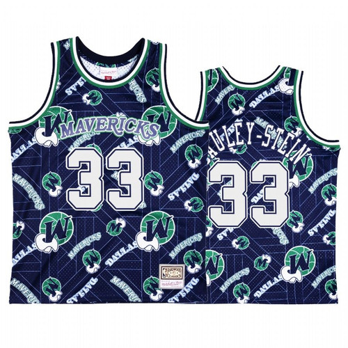 Willie Cauley-Stein #33 Dallas Mavericks Blue Tear Up Pack Jersey