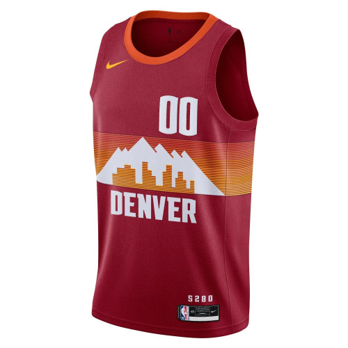 Denver Nuggets Nike City Edition Swingman Jersey - Custom - Mens
