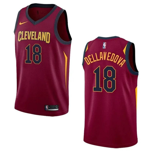 Men'S Cleveland Cavaliers #18 Matthew Dellavedova Icon Edition Swingman Jersey - Maroon