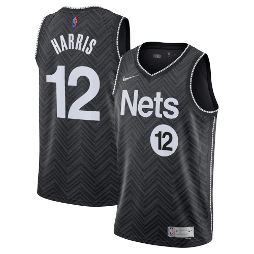 Brooklyn Nets Nike Earned Edition Swingman Jersey - Joe Harris - Mens