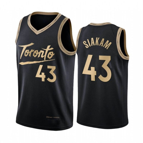 Toronto Raptors Pascal Siakam #43 2020 Nba New Arrival Black Jersey