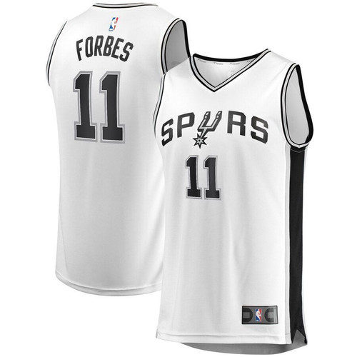 Bryn Forbes San Antonio Spurs Fanatics Branded Fast Break Replica Player Association Edition White 3D Jersey