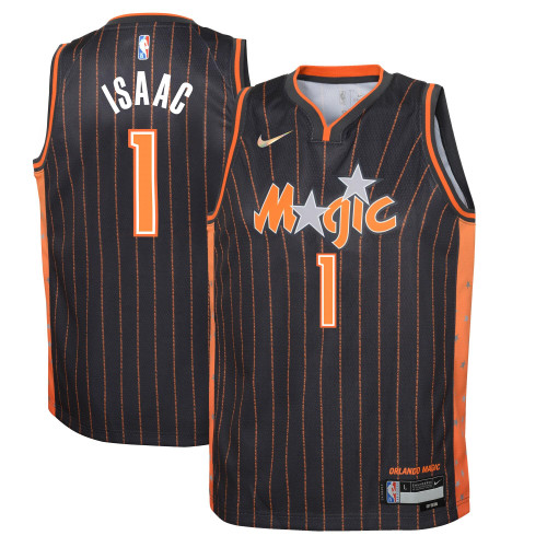 Jonathan Isaac Orlando Magic Nike Replica Replica Replica  2021/22 Swingman Jersey - City Edition - Anthracite