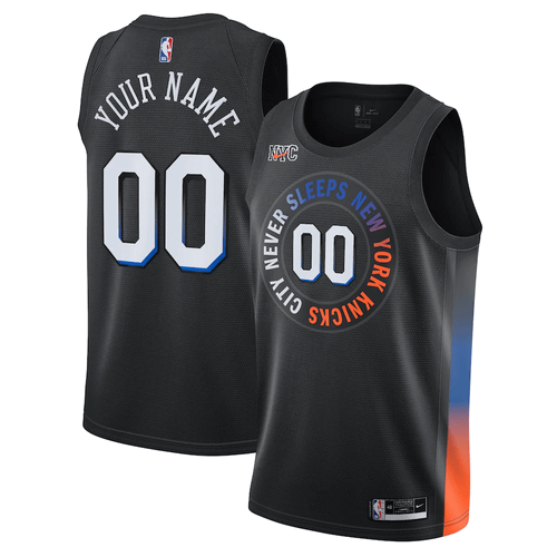 New York Knicks Nike City Edition Swingman Jersey - Custom - Youth - 2020