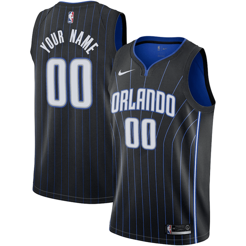 Orlando Magic Nike 2020/21 Swingman Custom Jersey – Icon Edition - Black