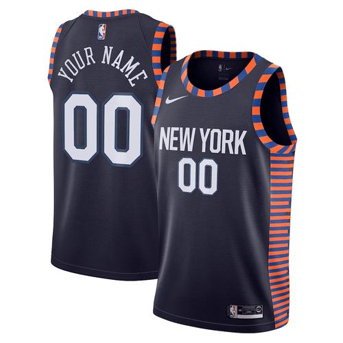 Detroit Pistons Nike 2018/19 Swingman Custom Jersey - City Edition - Black