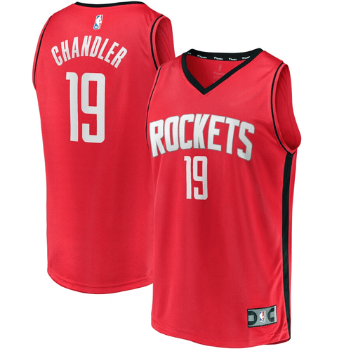 Tyson Chandler Houston Rockets Fanatics Branded Fast Break Player Replica Icon Edition Red 3D Jersey