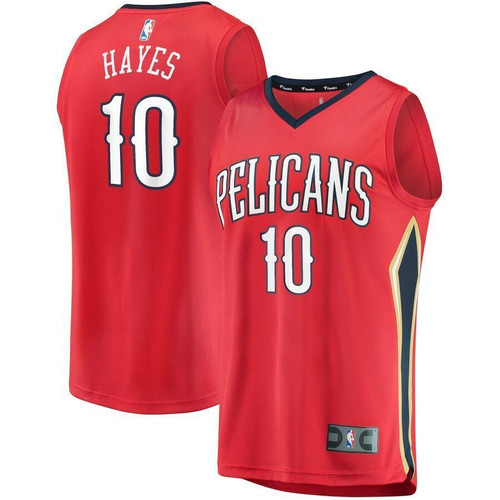 Jaxson Hayes New Orleans Pelicans Fast Break Replica Jersey Jersey Red Statement Edition 2021