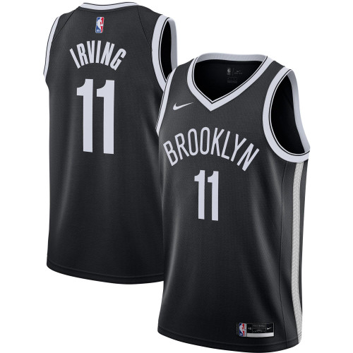 Kyrie Irving Brooklyn Nets Nike Replica Replica Replica 2020/21 Swingman Jersey - Black - Icon Edition