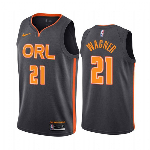 Moritz Wagner Orlando Magic 2021 City Edition Black #21 Jersey