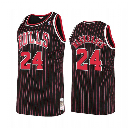 Chicago Bulls Lauri Markkanen #24 Hardwood Classics Jersey Men'S