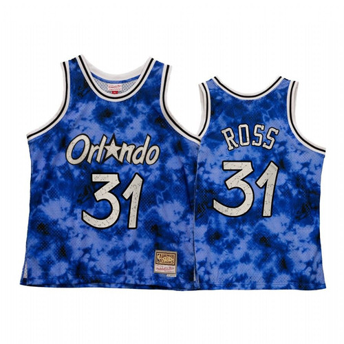 Orlando Magic Terrence Ross Galaxy Constellation Jersey Men Royal Hardwood Classics