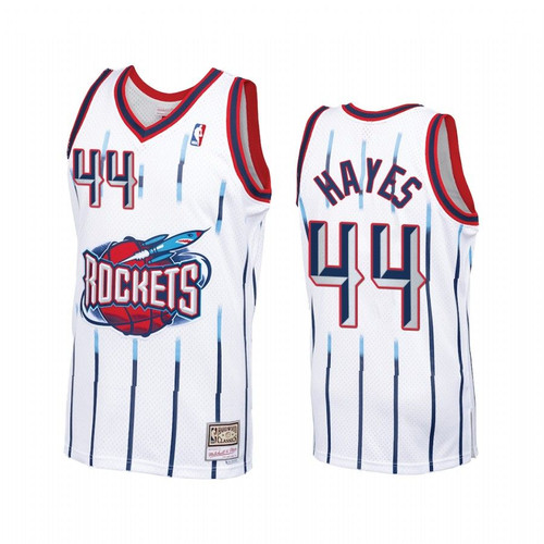  Elfrid Payton New York Knicks Hardwood Classics Youth Jerseyelvin Hayes #44 Houston Rockets Hardwood Classics Jersey White - Blue