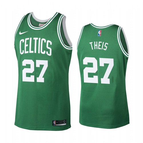 Boston Celtics #27 Daniel Theis Green Hardwood Classics Men'S Jersey