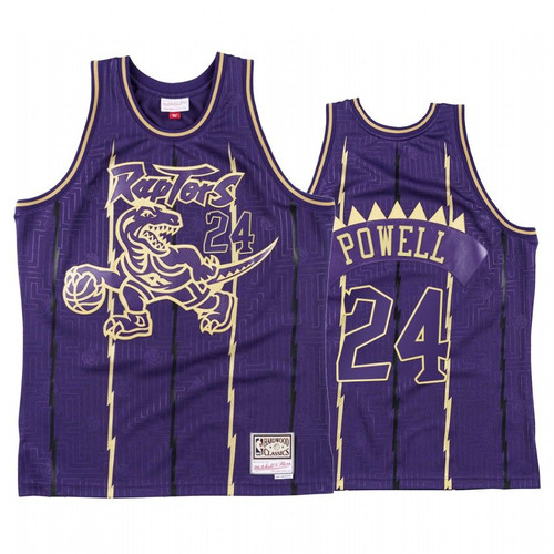 Toronto Raptors Norman Powell 2020 Cny Purple Hardwood Classics Jersey