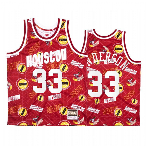 Ryan Anderson #33 Houston Rockets Red Tear Up Pack Jersey