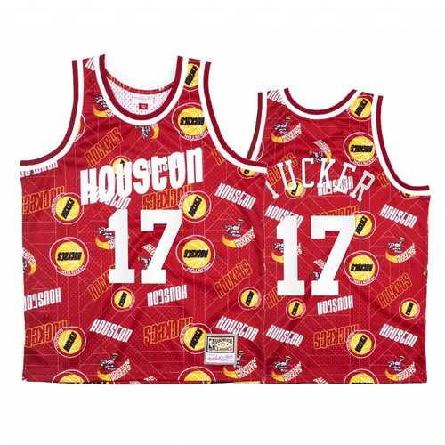 P.J. Tucker #17 Houston Rockets Red Tear Up Pack Jersey