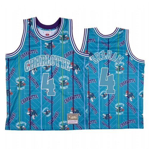Devonte' Graham #4 Charlotte Hornets Blue Tear Up Pack Jersey