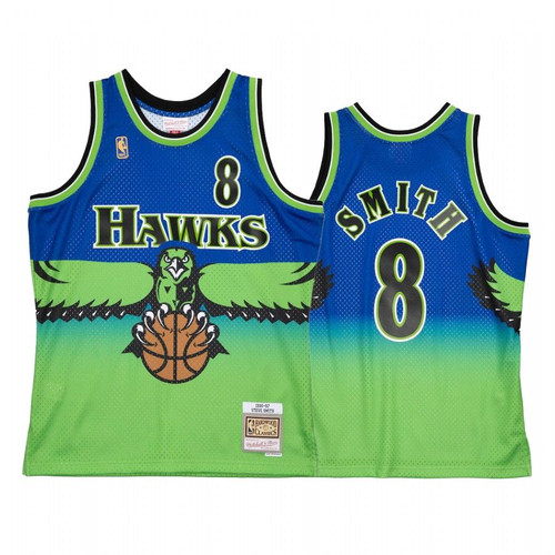 Steve Smith #8 Atlanta Hawks Reload 2.0 Jersey Blue