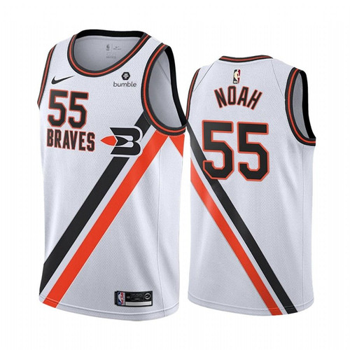 Joakim Noah Los Angeles Clippers 2020 White City #55 Jersey
