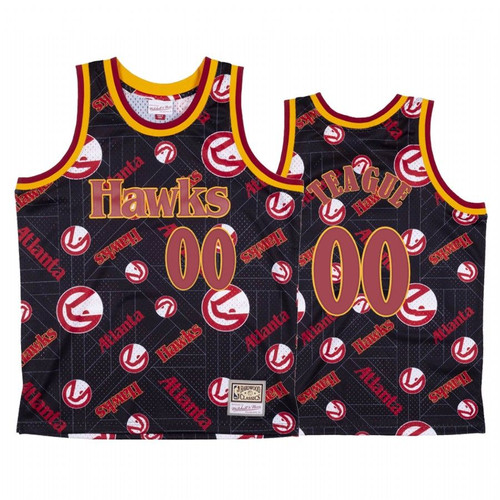 Jeff Teague #00 Atlanta Hawks Red Tear Up Pack Jersey