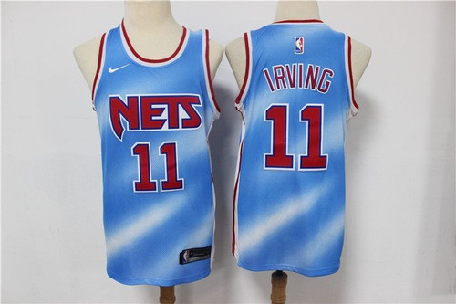 Brooklyn Nets Kyrie Irving #11 2020 Nba New Arrival Blue Jersey