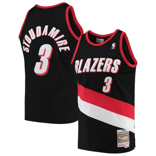 Damon Stoudamire Portland Trail Blazers Hardwood Classics Jersey Black 2019