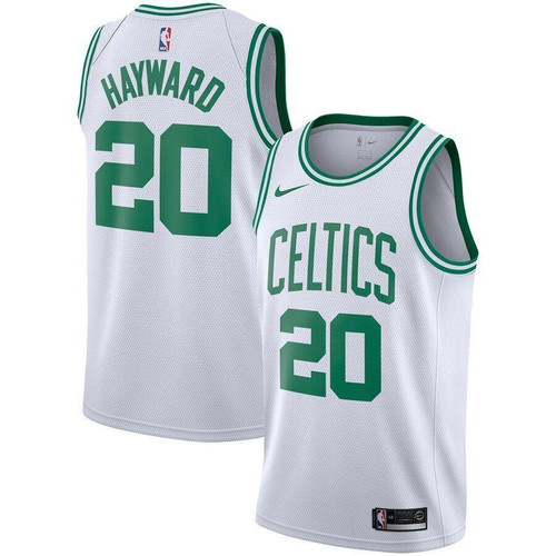 Gordon Hayward Boston Celtics Jersey White Icon Edition 2019