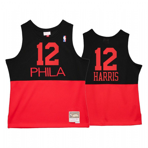 Tobias Harris #12 Philadelphia 76Ers Reload 2.0 Jersey Black