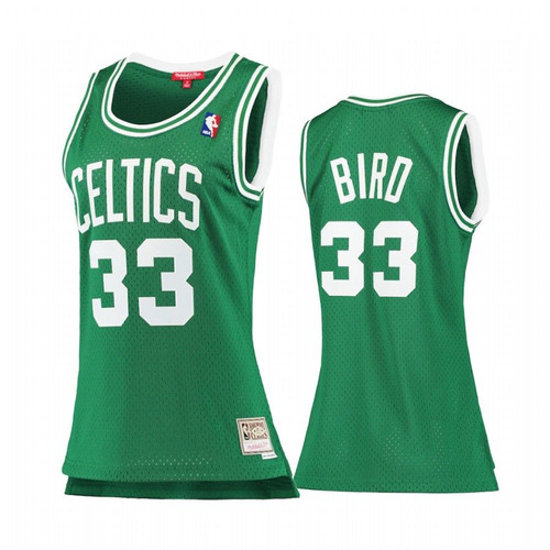 Larry Bird #33 Boston Celtics Green 1985-86 Hardwood Classics Jersey