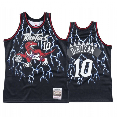 Toronto Raptors Demar Derozan #10 Hardwood Classics Jersey Men'S