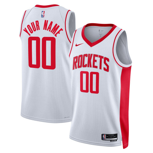 Houston Rockets Nike Replica Replica Replica Unisex 2022/23 Swingman Custom Jersey White - Association Edition