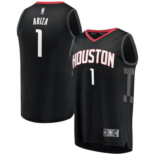 Trevor Ariza Houston Rockets Fanatics Branded Fast Break Replica Black Statement Edition 3D Jersey