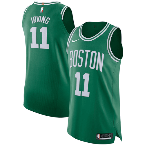 Kyrie Irving Boston Celtics Player Kelly Green Icon Edition 3D Jersey