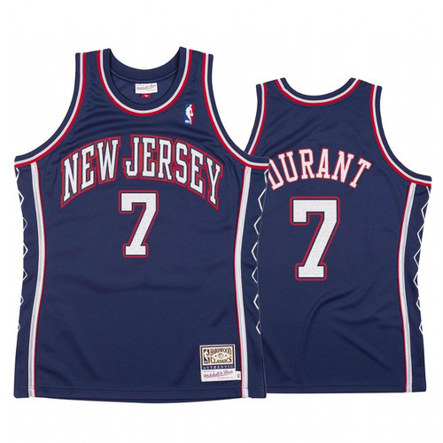 Brooklyn Nets Kevin Durant #7 Hardwood Classics  Jersey Men'S
