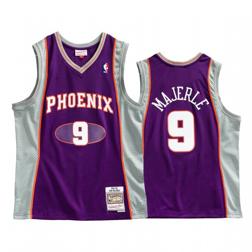Phoenix Suns Dan Majerle #9 Purple Hardwood Classics Jersey