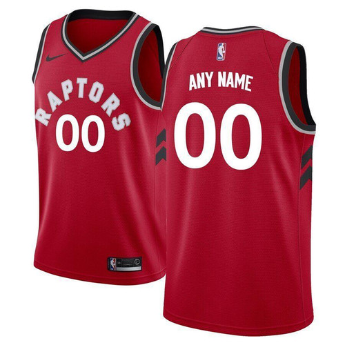 Toronto Raptors Custom Jersey Red Icon Edition 2019