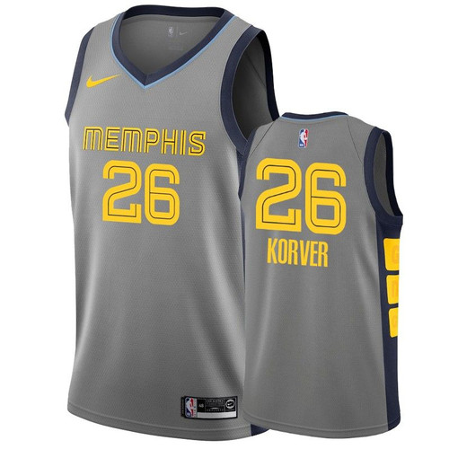 Kyle Korver Memphis Grizzlies #26 2019-20 City Men'S Jersey - Gray
