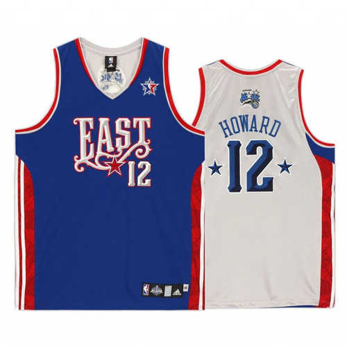 Dwight Howard #12 2008 All Star Eastern Conference Jersey  Blue Men