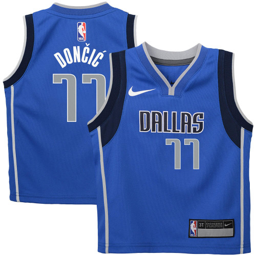 Luka Doncic Dallas Mavericks Nike Replica Replica Replica Toddler 2020/21 Replica Jersey - Icon Edition - Blue
