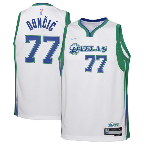 Luka Doncic Dallas Mavericks Nike Replica Replica Replica  2021/22 Swingman Jersey - City Edition - White