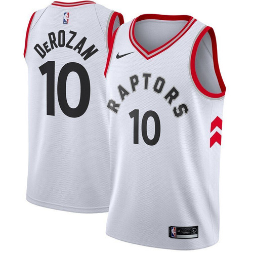 Demar Derozan Toronto Raptors Jersey White Association Edition 2019