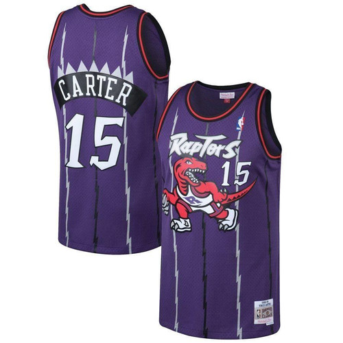 Vince Carter Toronto Raptors 1998-99 Hardwood Classics Jersey Purple 2019