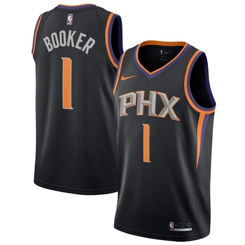 Devin Booker Phoenix Suns Jersey Statement Edition Black 2019