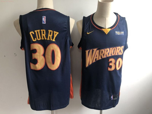 Golden State Warriors Stephen Curry #30 2020 Nba New Arrival Black Jersey