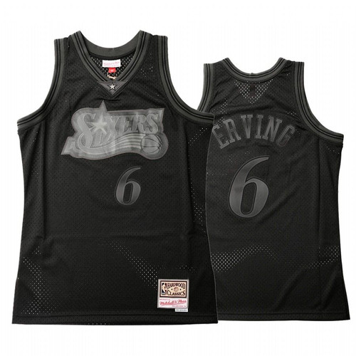 Philadelphia 76Ers Julius Erving #6 Throwback Tonal Jersey Men'S