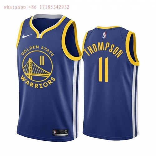 Golden State Warriors Klay Thompson #11 2020 Nba New Arrival Blue Jersey