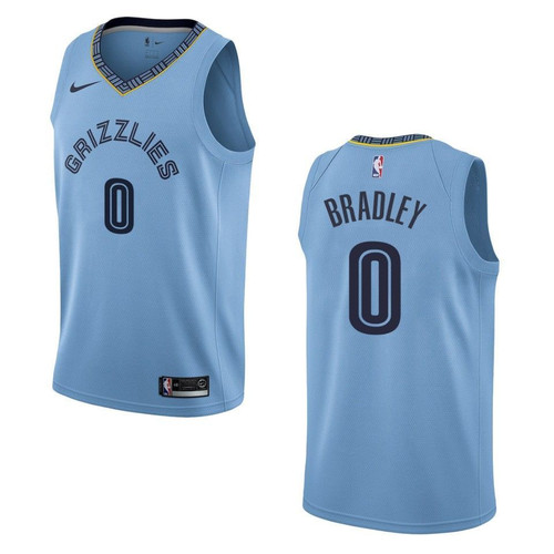 Memphis Grizzlies 0 Avery Bradley Statement Swingman Blue 3D Jersey