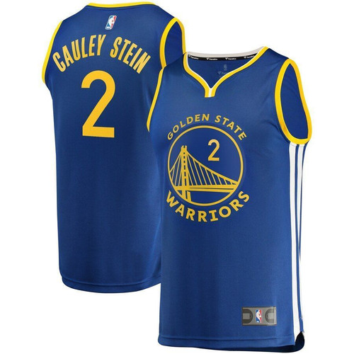 Willie Cauley Stein Golden State Warriors Fanatics Branded Fast Break Replica Royal Icon Edition 3D Jersey