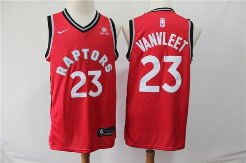 Toronto Raptors Fredderick Vanvleet #23 Nba 2020 New Arrival Red Jersey